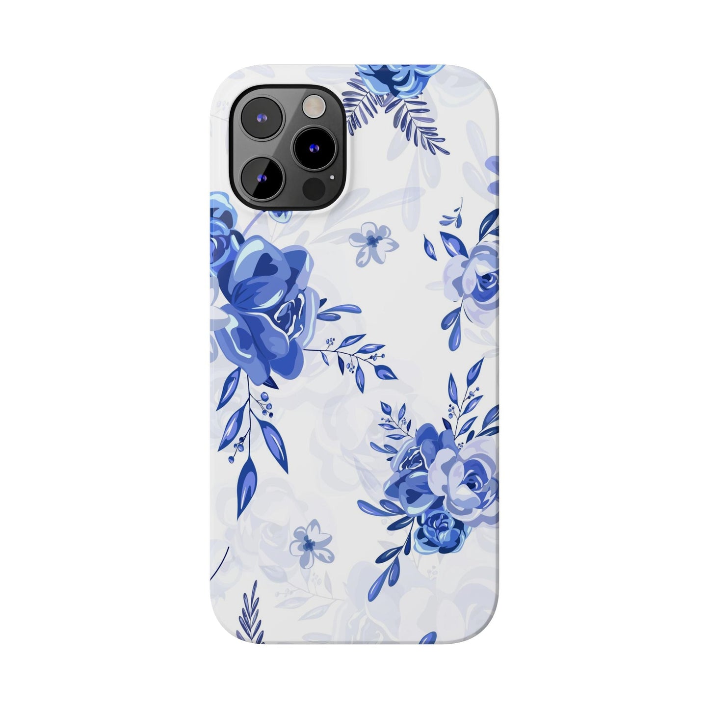 French Blue and White Toille, Slim Phone Cases, Case-Mate IPHONE16 and all sizes